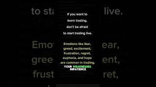 Manage your emotions while trading trading tradingpyschology tradingadvice [upl. by Ednargel]