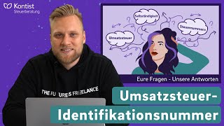 UmsatzsteuerID QampA  Eure Fragen zur UmsatzsteuerIdentifikationsnummer Steuerfrage [upl. by Diane]