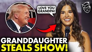 Not A Dry Eye Left in RNC Arena As Trump Granddaughter STEALS The SHOW  Grandpa BEAMS With Pride 🥹 [upl. by Slerahc]