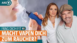 Vape Wie gefährlich ist die EZigarette  Frag dich fit mit Doc Esser und Anne  ARD GESUND [upl. by Archy]