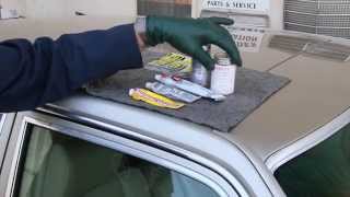 Polishing Faded Mercedes Aluminum Window Trim 1975 to 1995 Benz Series Part 9 w Kent Bergsma [upl. by Shelah]