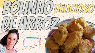 BOLINHO DE ARROZ MUITO FÁCIL Aprenda essa deliciosa receita rápido e fácil [upl. by Trueblood]