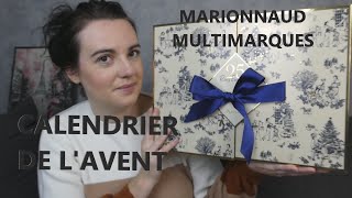 Calendrier de lavent 2022 MARIONNAUD multimarques unboxing spoiler [upl. by Imoian]