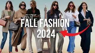 10 CLASSIC FALL FASHION TRENDS 2024 FRENCH WOMEN LOVE TO WEAR PARIS FASHION TRENDS [upl. by Pardner17]