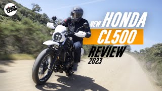 2023 Honda CL500 Review  New Scrambler for the 500cc class [upl. by Annol]