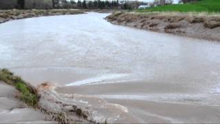 Stewiacke River Tidal Bore May 7 2012 [upl. by Fernandes]