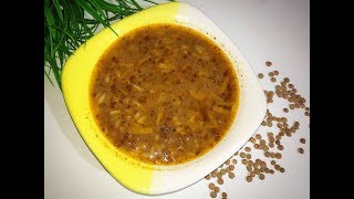 СУП ИЗ ЗЕЛЕНОЙ ЧЕЧЕВИЦЫ yeşil mercimek çorbası ТУРЕЦКАЯ КУХНЯ [upl. by Edahsalof]