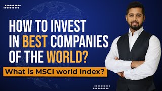 How to invest in TOP companies of the world🌎 What is MSCI World Index HDFC World Index FoF review [upl. by Haughay]