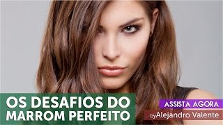 Os desafios do Cabelo MARROM perfeito quotComo fazerquot [upl. by Siroled]