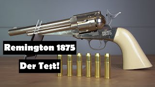 Crosman Remington Modell 1875 Co2 Revolver  mein Test und Review [upl. by Ailerua]