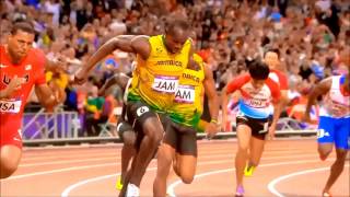 Usain Bolt Best Moments  sprinting Montage [upl. by Ocicnarf846]