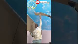 3d ceiling sky painting [upl. by Ynaffet]