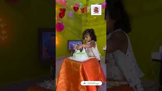 Heeras Bday Part 2 Cake cut panna sonna cake smash seiyum Heera🎂shortsindia heera dailyvlog [upl. by Eiuqnimod861]