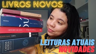 LIVROS NOVOS LEITURAS ATUAIS E NOVIDADES NO CANAL [upl. by Drahnreb]