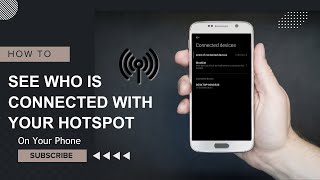 How to Check Who is Using Your Mobile Hotspot on Android [upl. by Letsirhc653]