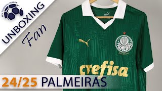 Palmeiras Home Jersey 2024 Minejerseys Fan Version Unboxing Review [upl. by Jehius476]