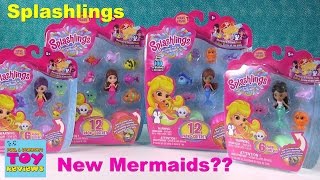 Splashlings NEW MERMAIDS 12 Pack Unboxing Opening  PSToyReviews [upl. by Howes887]