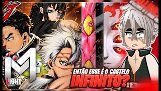 ⚔️ 🏯 Hashiras  Muzan React ♪ Hashiras X Kokushibou  Castelo Infinito M4rkim [upl. by Sochor]