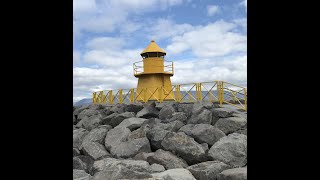 Views From The Hofdi Lighthouse In Reykjavik Iceland [upl. by Dirrej725]