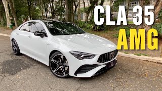 MERCEDESAMG CLA 35 esportividade compacta com 306 cv [upl. by Daniyal473]