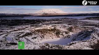 HALSBURY TRAVEL  Geography in Action  Iceland  Kerið Crater [upl. by Abibah602]