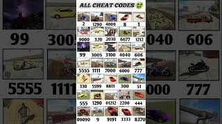 All cheat codes 😱 indianbike3d Game 🎮  shorts [upl. by Omrellig854]