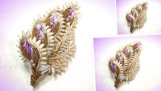 Брошь или ободок канзаши diy brooch [upl. by Aneeram]