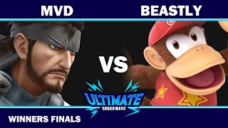 USW 204  Winners Finals  Stride  MVD Snake VS Ultra UTA  Beastly Diddy Kong  SSBU [upl. by Haneen]