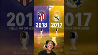 UEFA Super cup winner for the last 10 years [upl. by Oca559]