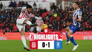 City beaten at the death  Stoke City 01 Sheffield Wednesday  Highlights [upl. by Olegnalehcim559]