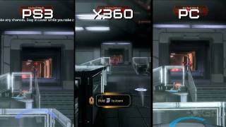 Mass Effect 2 PS3 vs 360 vs PC  Graphics Comparison [upl. by Ogdan]