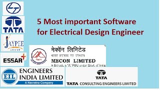 5 Most Important Software for Electrical Design Engineer [upl. by Nareht]