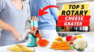 Top 5 Best Rotary Cheese Grater in 2024 [upl. by Carmita539]