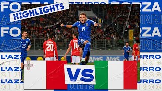 Highlights MaltaItalia 02  Qualificazioni EURO 2024 [upl. by Eanore]