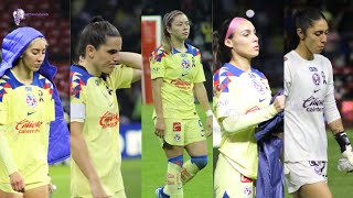 América femenil Tristes y desencajadas salieron las jugadoras al perder 30 con Tigres en la final [upl. by Hubey214]