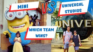 Could Universal Studios Singapore impress Mini  Waterworld Show Shrek 4D Adventure Family Fun [upl. by Hotchkiss]