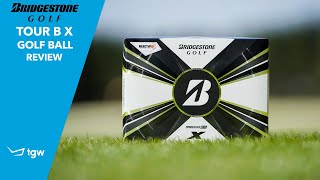 Bridgestone 2022 Tour B X Golf Ball Review by TGW [upl. by Akihsat]