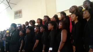 We Come Rejoicing quothallejujahquot by UEAB mass choir Lead by Sambo Immanuel [upl. by Acinorev250]