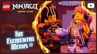 LEGO NINJAGO Dragons Rising  The Elemental Mechs  The Mech Master  E2 [upl. by Miahc]