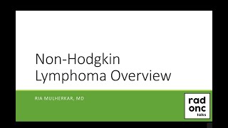 Non Hodgkin Lymphoma Overview [upl. by Glynda]