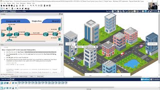 273 Packet Tracer  Multiarea OSPF Exploration  Physical Mode Part 1 [upl. by Lartnom]