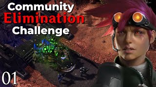 The StarCraft 2 Community Elimination Challenge  pt1 [upl. by Abner]