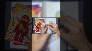 🌈paper sticker🌈 Decorate stickers with roblox ninja sticker book [upl. by Finah]