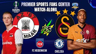 AZ ALKMAAR vs VICTOR OSIMHEN GALATASARAY  HDM vs CHELSEA  UELUELC  Live Watchalong [upl. by Monica]