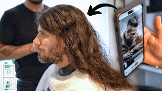 3 YEARS of Long Hair Gets CUT OFF Brad Pitt FURY Haircut Transformation [upl. by Brightman887]