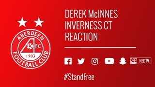 Derek McInnes  Inverness CT Reaction [upl. by Rigdon951]