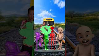 purple frog  dame tu coista alien green red siren brown joker dancing Vs train driver Tom shorts [upl. by Oiligriv]