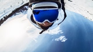 GoPro HERO 3  Skiing in Slow Motion [upl. by Nwavahs]