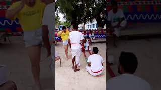 KOLKALI DANCE FOLK DANCE OF LAKSHADWEEP ISLAND ESHAAN TRYING HIS MOVES WITH THE BEAT [upl. by Sapowith]