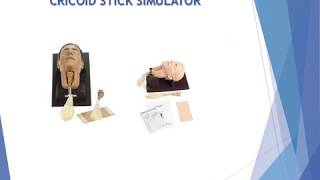 CRICOID STICK SIMULATOR [upl. by Whalen]